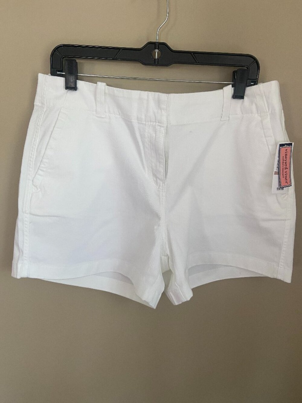 Vineyard Vines Outlet 3 1/2" Everyday Herringbone Shorts White